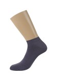 Носки мужские, Omsa (Омса) р. 39-41 (25-27) ECO 402 Эко укороченные grigio scuro темно-серый