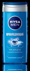 Гель для душа для мужчин, Nivea (Нивея) 250 мл арт. 80800 пробуждающий с морскими минералами