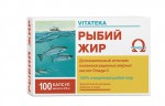 Рыбий жир, Vitateka (Витатека) капс. 0.37 г №100