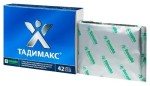 Тадимакс, таблетки покрытые оболочкой пленочной 42 шт ЛС