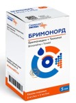 Бримонорд, капли глазные 2 мг/мл+5 мг/мл 5 мл 1 шт